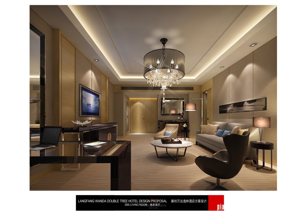 廊坊万达希尔顿逸林酒店效果图大图_01_2BS LIVING ROOM 套房客厅.jpg