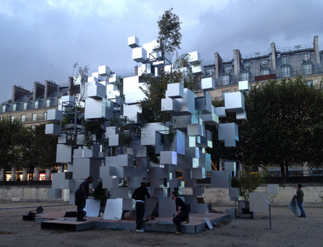 日本建筑师藤本壮介创造的des Tuileries花园_Many-Small-Cubes-by-Sou-Fujimoto_dezeen_8.jpg