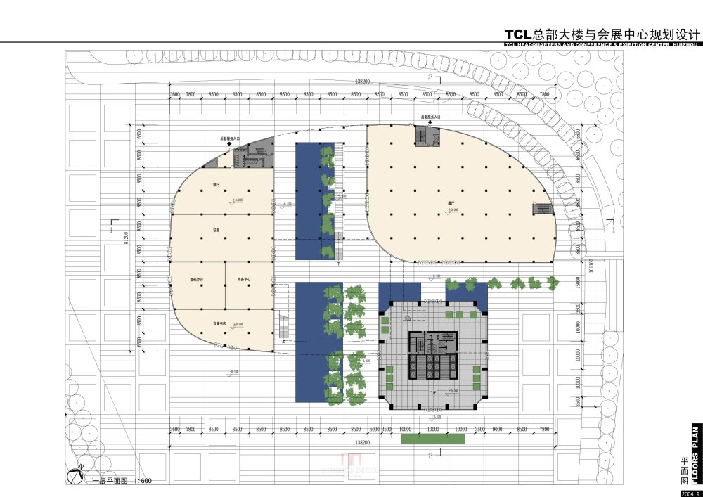 TCL总部大楼与会展中心_一层平面图.JPG