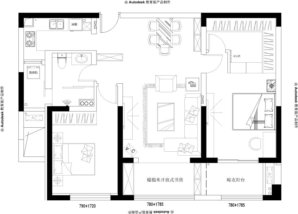 现代北欧风情-求突破常规的最佳方案_@IDhoof_1905户型-Model.jpg