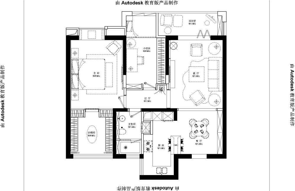 102㎡ 蜗居    设计师之家    有时间请大家提提各自想法  集..._8886666.jpg