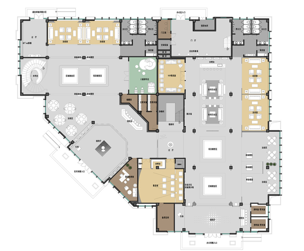 东方文化新解读--河南开封绿地城售楼处_plan1F.jpg