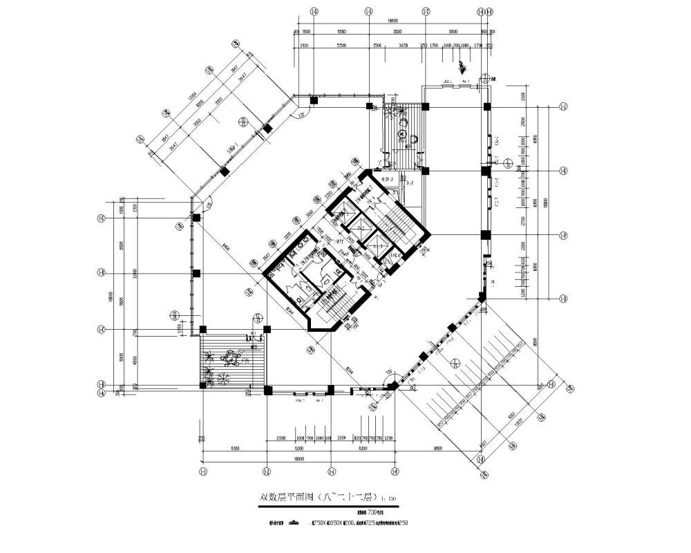 一个异形办公空间 求大师指导_异性办公-Model.jpg