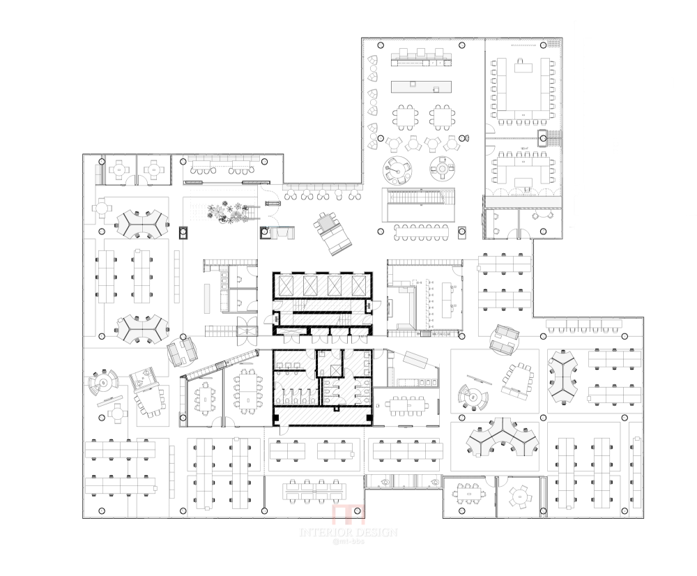 伍兹贝格建筑设计公司澳大利亚富士通总部_546bcaa4e58ece5b1c000028_fujitsu-hq-woods-bagot_second.png