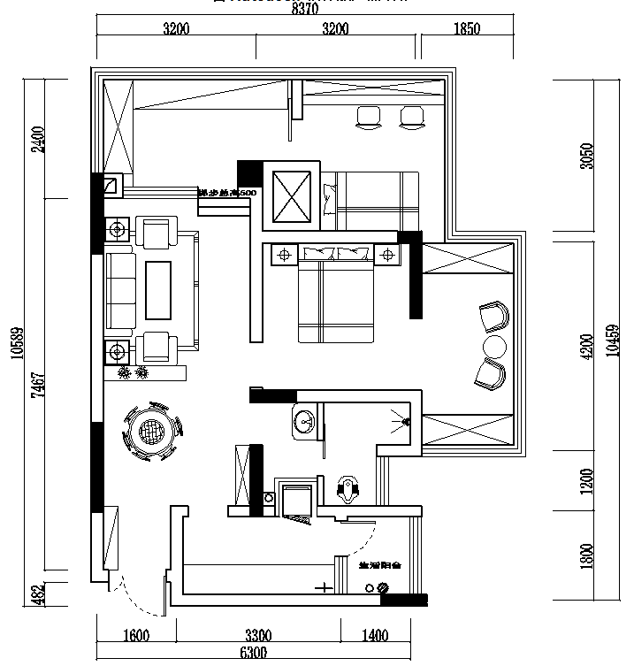 一居室变两居室平面方案求助_QQ截图20141127095553.png