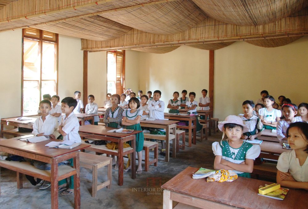 缅甸 生态建筑  中学 （超大图）_53e1b909c07a80445500021e_high-school-thazin-ackermann-raff_myanmar_26.jpg