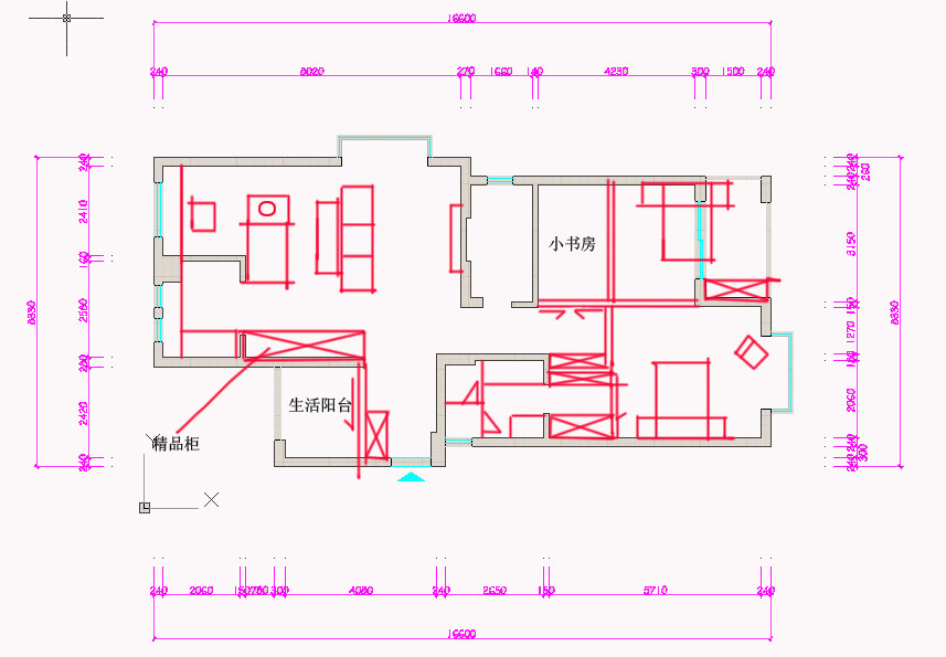 一套120㎡套房，做了2个方案都被pass了，求好想法_12321.jpg