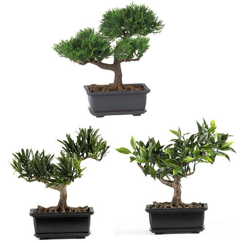 绿色植物-纯爱_Nearly-Natural-8.5-Silk-Bonsai-Plant-in-Green-(Set-of-3).jpg