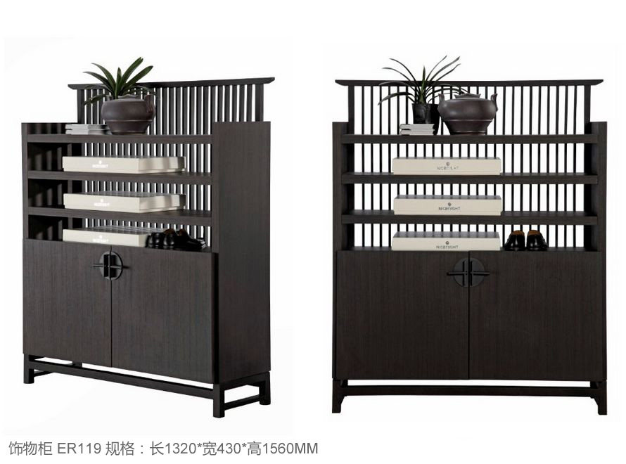 现代新中式家具，韩生奉献_ER119饰物柜.jpg