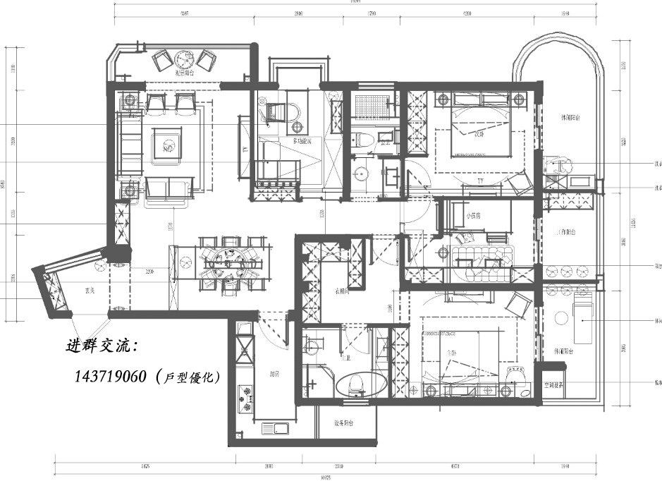 142m²的方案大家看看还有什么优化的可能_QQ截图20141223142250.jpg