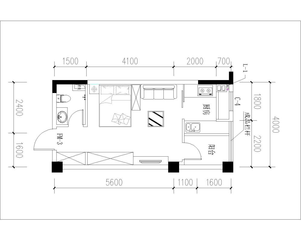 40平方小户型，_一室户合并图_t3-Model.jpg