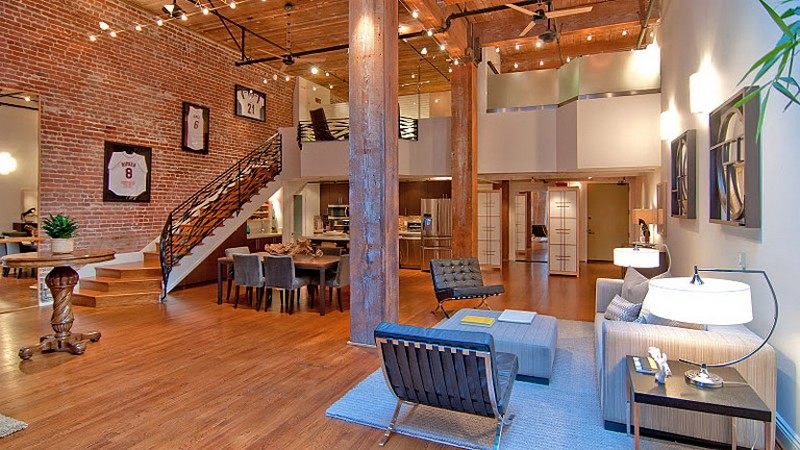 旧金山工业风格阁楼住宅Industrial-Style Loft in San Francisco_modern-loft-6.jpg