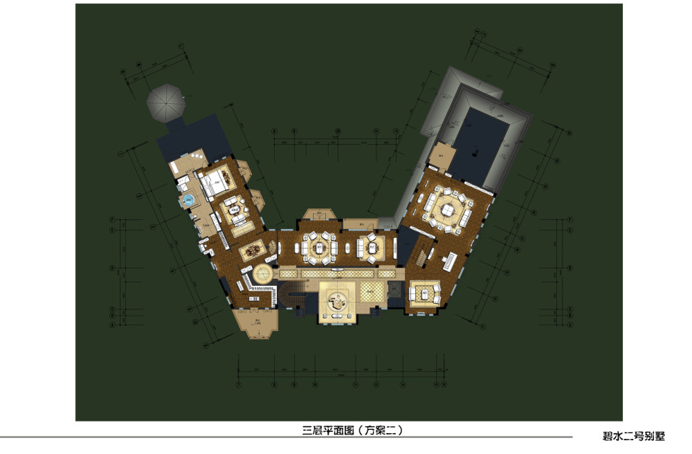 自己手绘的别墅概念方案_12.三层平面图（方案二）.jpg