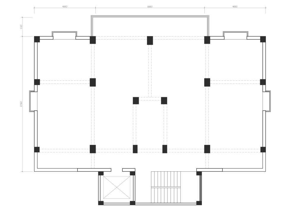 旧式自建房改造_原平面图（四五层）