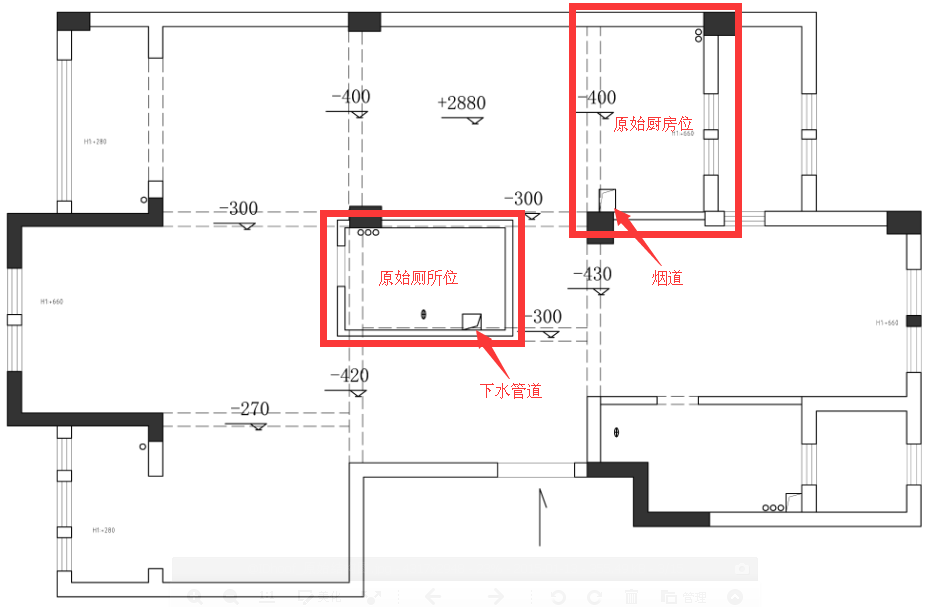 3室2厅的户型，户型有缺陷，求突破。_QQ图片20150113095627.png