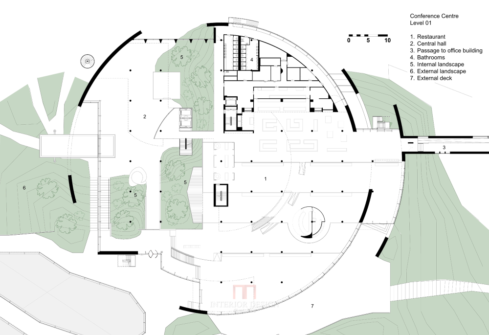 荷兰Conference Center in Corporate Campus 校园内的办公空间_1 (3).png