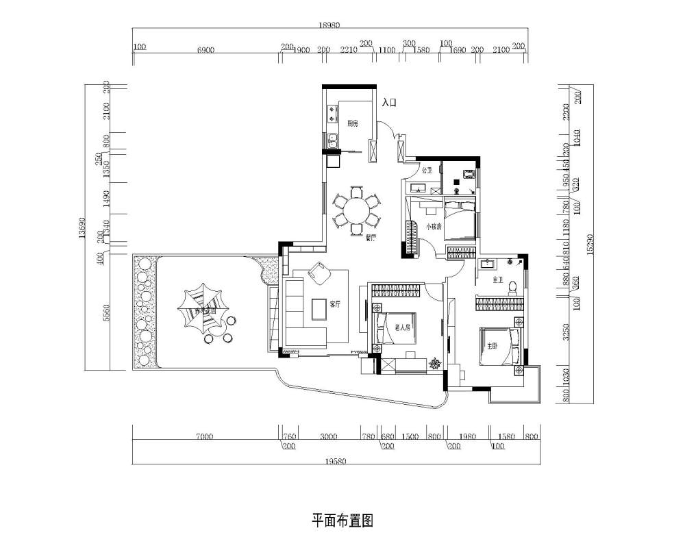 【私人住宅】平面方案研讨_原始平面图02（有标注）-Model.jpg