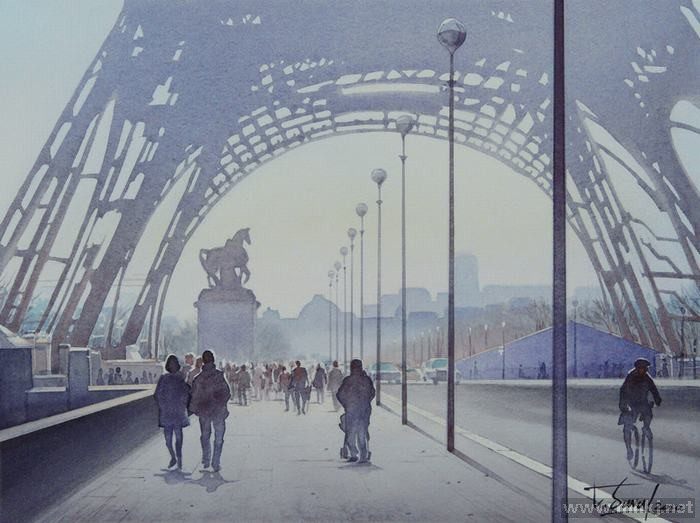 法国超写实水彩画家 Thierry DUVAL_7c48d544xa08913edbd6b&amp;690.jpg