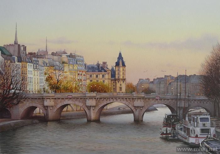 法国超写实水彩画家 Thierry DUVAL_7c48d544xa08913edc2aa&amp;690.jpg