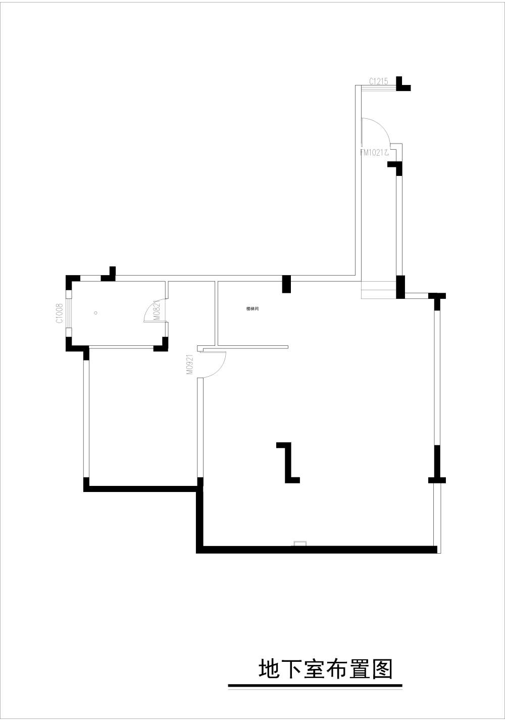 求一套合理的别墅平面布置图_地下室户型图