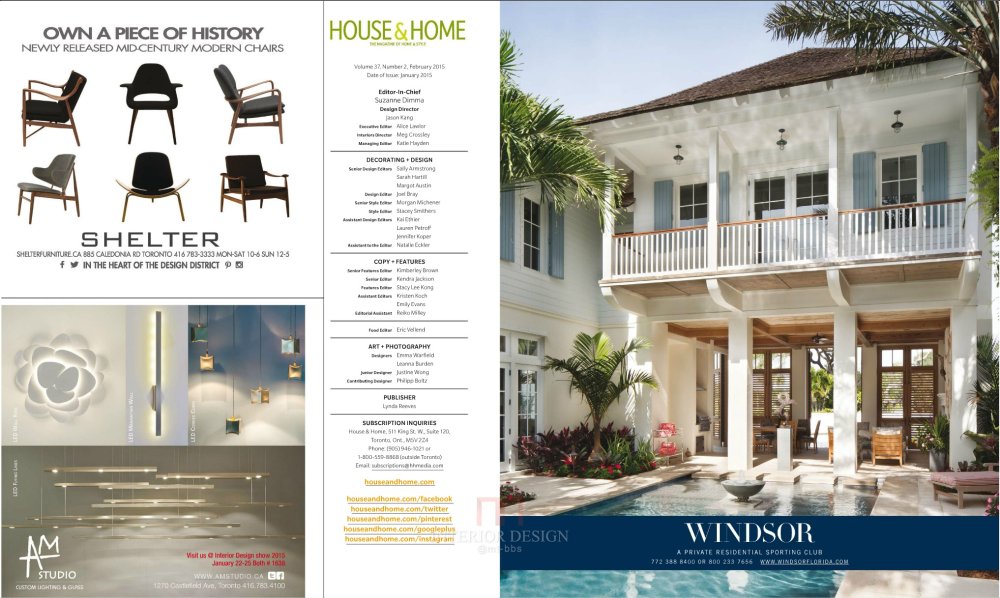 [House & Home（住宅与家居）] 时尚混搭风格杂志 2015年2月刊_House &amp; Home - February 2015_页面_05.jpg