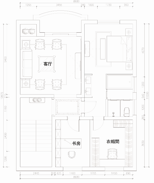 欧式别墅求大师支招，求好的方案！_二层方案一