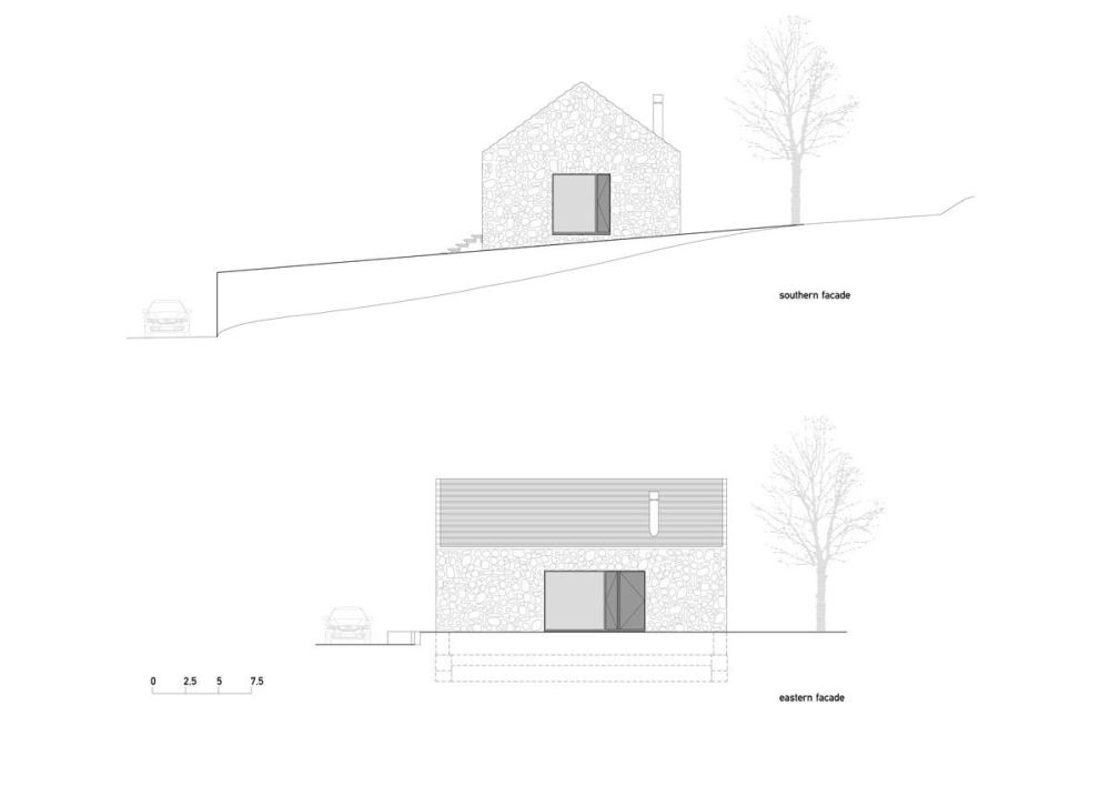 斯洛文尼亚Vrhovlje Compact Karst私人住宅_Compact-Karst-House-25.jpg