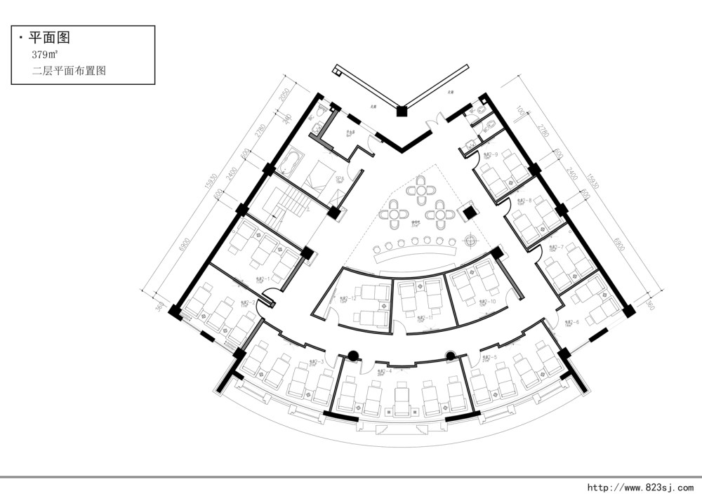 823设计-北京百乐福超现足疗会所_02-二层平面布置图.jpg
