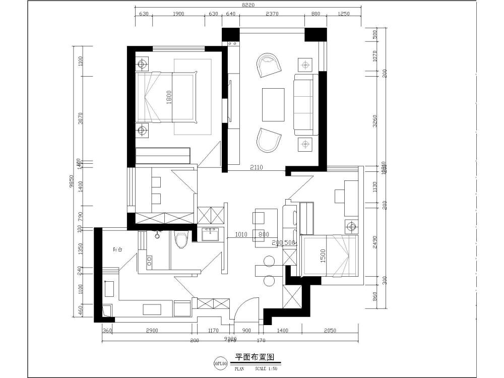 自家88平米小窝，求大神帮忙支招_@IDhoof_新块(1)-Model.jpg