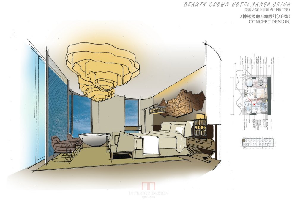 洪忠轩(HHD)--三亚美丽之冠七星酒店外观、A栋酒店方案设计_27 A户型手绘_调整大小.jpg