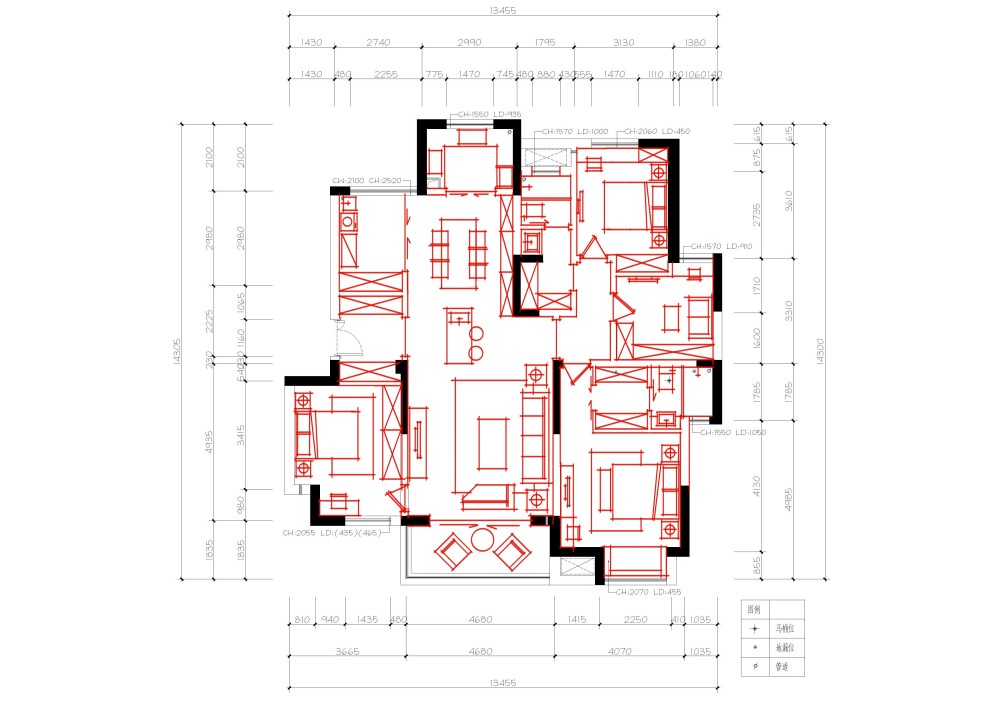 设计自家房子，164平经典户型求助！好的建议会....._Image011.jpg