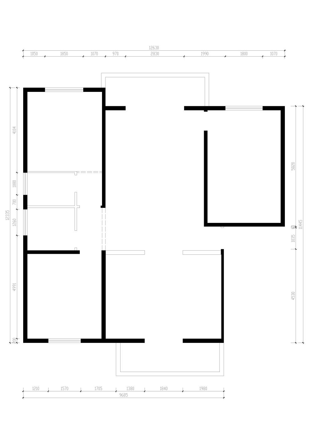 100平方  跪求方案_江南-Model.jpg