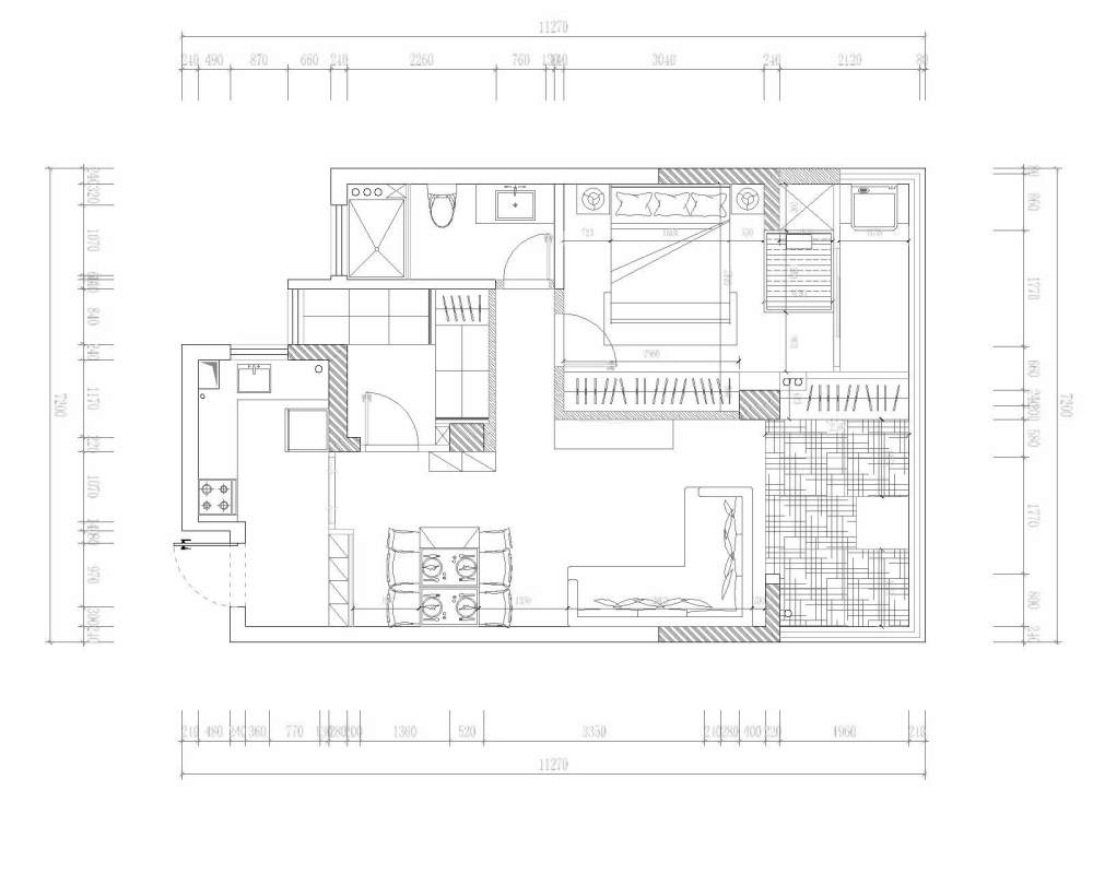 65²室内面积，请大神在指教2个方案~_@IDhoof_东区5#803-Model.jpg