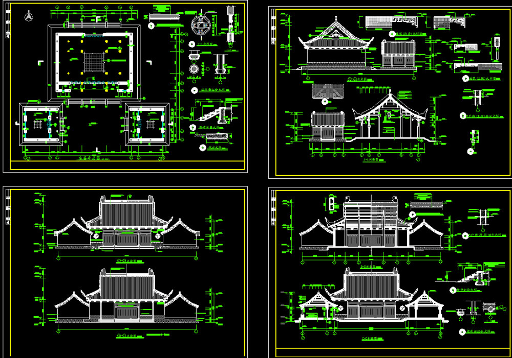 中国古代建筑CAD施工图纸源文件(非扫描) 设计素材_QQ截图20150521152414.jpg