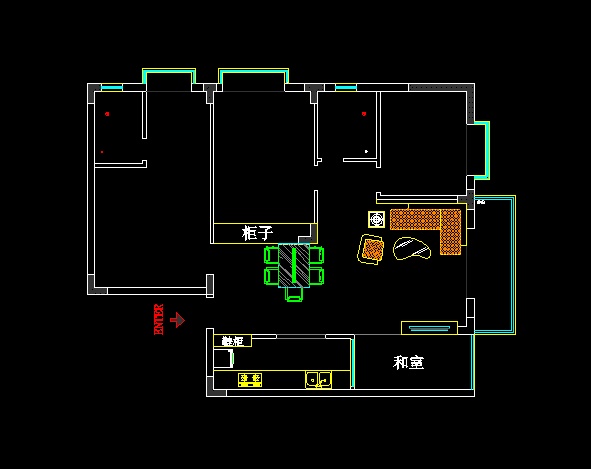 三房变四房求大师给个方案_平面图.png
