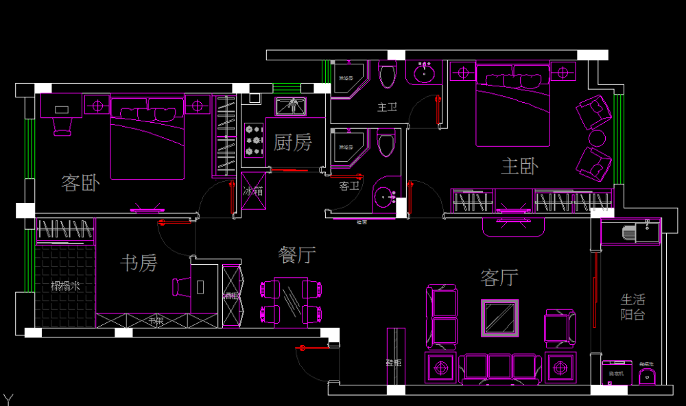 穷屌丝对家的渴望盼大家奉献爱心帮忙做个平面布局方案_QQ图片20150525171314.png