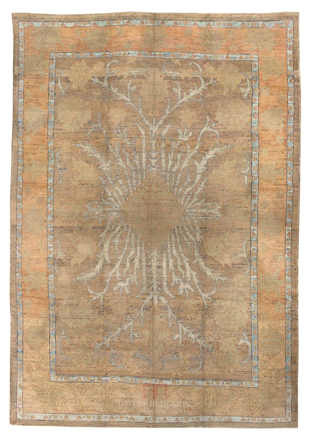2015年收集国外手工波斯地毯贴图720p-免费分享，6-16号更新_J42674-Oushak-Type-Persian-Rug.jpg