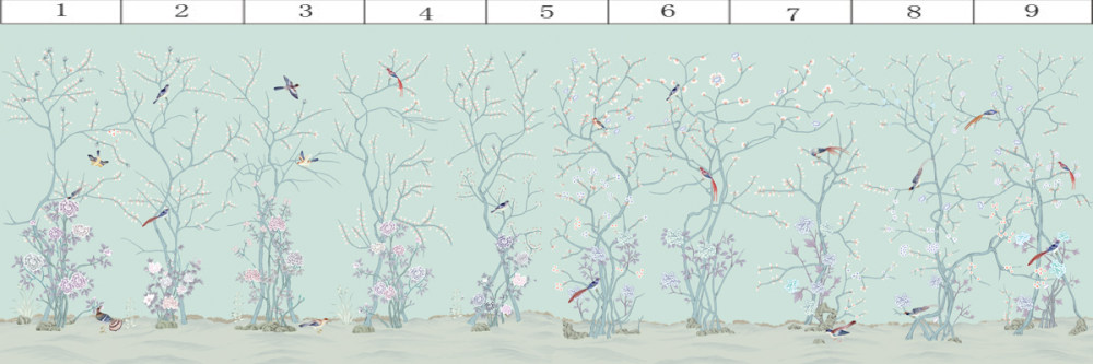 花鸟图案壁纸壁布。_BM-1004-B.jpg