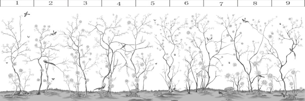 花鸟图案壁纸壁布。_BM-1005-D.jpg