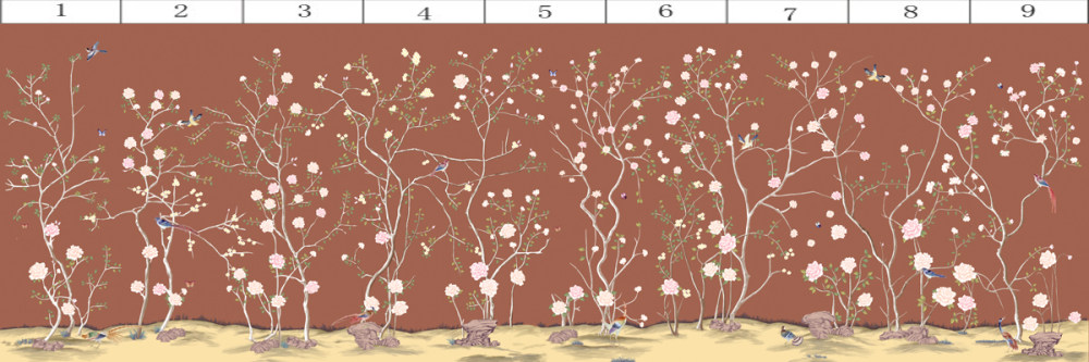 花鸟图案壁纸壁布。_BM-1005-H.jpg