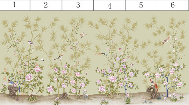 花鸟图案壁纸壁布。_BM-1007-A.jpg