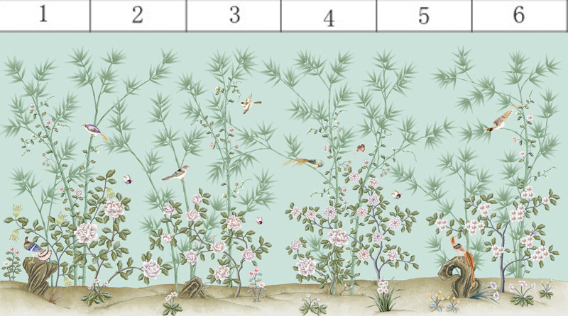 花鸟图案壁纸壁布。_BM-1007-G.jpg