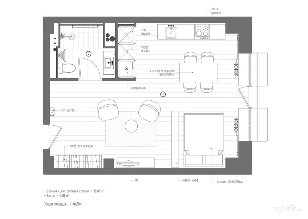 俄罗斯 INT2 Architecture 工作室作品合集【高清效果图+平面图】_PLAN.jpg