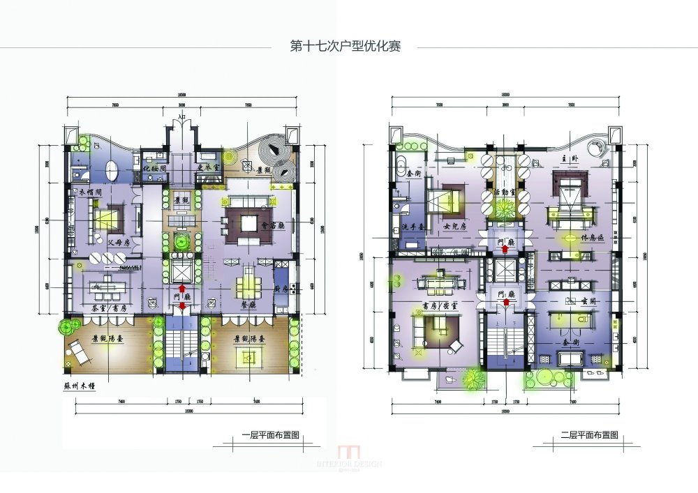 【第17期-住宅平面优化】一个跃层豪宅14个方案 投票奖励DB_01.jpg