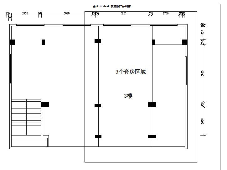 一个办公室，柱子太多了，不会优化求求助！！没什么头..._QQ图片20150704135909.png