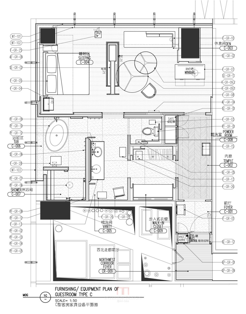 【官方摄影】季裕棠Tonychi--广州文华东方酒店 590M (更新平面)_C型豪华套房.jpg