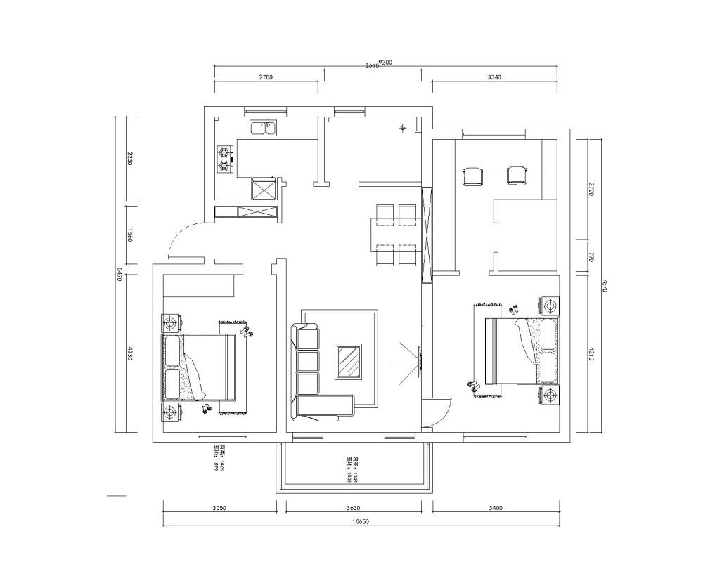 求各位指教！看看餐厅位置改放哪里比较合理，谢谢了_新块(2)-Model.jpg