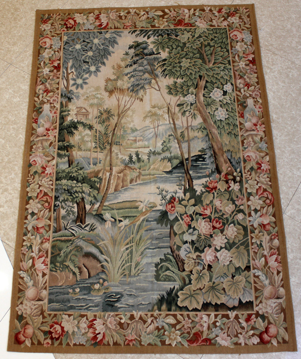 挂毯和牛皮案例_R60019 皇宫挂画 123X187.JPG
