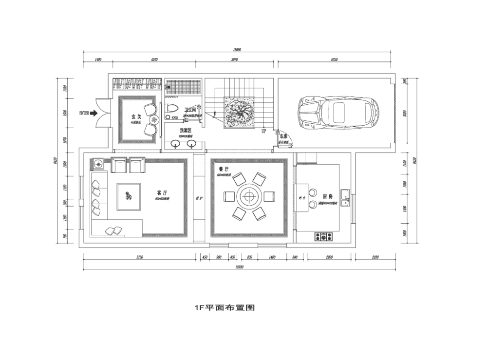 1F平面方案