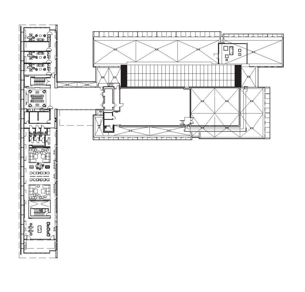 俄勒冈州哈特菲尔德 - DOWLIN大学情结 ZGF建筑师_Sixth_Floor_Plan.jpg